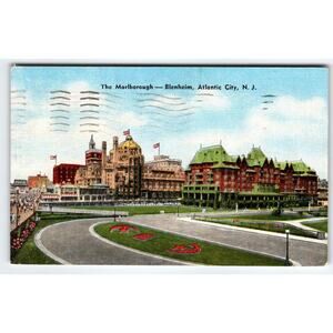 Vintage Marlborough-Blenheim, Atlantic City, N.J. Postcard New Jersey History